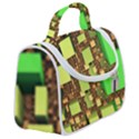 Blocks Cubes Green Satchel Handbag View2