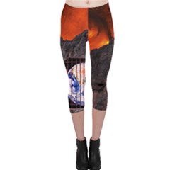 Earth Day Capri Leggings 