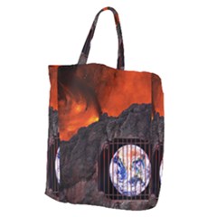 Earth Day Giant Grocery Tote