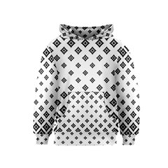 Concentric Plaid Kids  Pullover Hoodie by HermanTelo