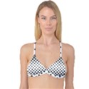 Concentric Plaid Reversible Tri Bikini Top View1