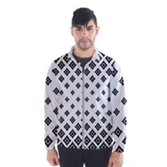 Concentric Plaid Men s Windbreaker