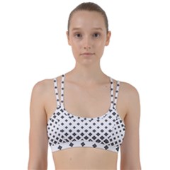 Concentric Plaid Line Them Up Sports Bra