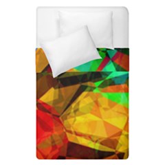 Color Abstract Polygon Duvet Cover Double Side (single Size)