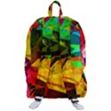 Color Abstract Polygon Travelers  Backpack View3