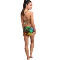 Color Abstract Polygon High Waist Tankini Set View2