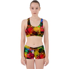 Color Abstract Polygon Work It Out Gym Set