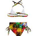 Color Abstract Polygon Kids  Classic Bikini Set View2