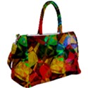 Color Abstract Polygon Duffel Travel Bag View2