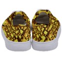 Cubes Grid Geometric 3d Square Kids  Classic Low Top Sneakers View4