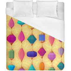 Colorful Background Stones Jewels Duvet Cover (california King Size)