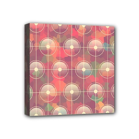 Colorful Background Abstract Mini Canvas 4  X 4  (stretched)