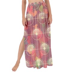 Colorful Background Abstract Maxi Chiffon Tie-up Sarong