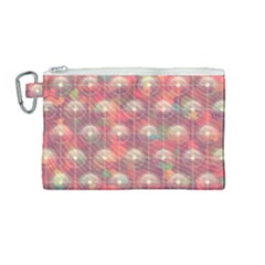 Colorful Background Abstract Canvas Cosmetic Bag (medium) by HermanTelo