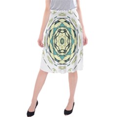 Circle Vector Background Abstract Midi Beach Skirt