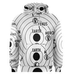 Earth Geocentric Jupiter Mars Men s Pullover Hoodie