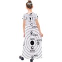 Earth Geocentric Jupiter Mars Kids  Short Sleeve Maxi Dress View2