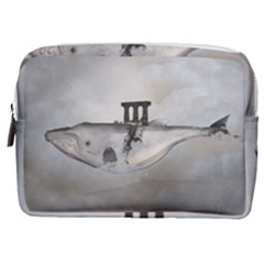 Awesome Whale In The Sky Make Up Pouch (medium) by FantasyWorld7