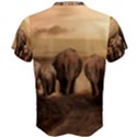 Elephant Dust Road Africa Savannah Men s Cotton Tee View2