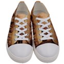 Elephant Dust Road Africa Savannah Women s Low Top Canvas Sneakers View1