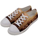 Elephant Dust Road Africa Savannah Women s Low Top Canvas Sneakers View2