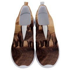 Elephant Dust Road Africa Savannah No Lace Lightweight Shoes by HermanTelo