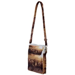 Elephant Dust Road Africa Savannah Multi Function Travel Bag