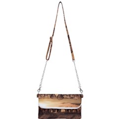 Elephant Dust Road Africa Savannah Mini Crossbody Handbag by HermanTelo