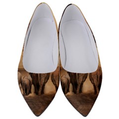 Elephant Dust Road Africa Savannah Women s Low Heels by HermanTelo