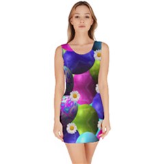 Eggs Happy Easter Bodycon Dress