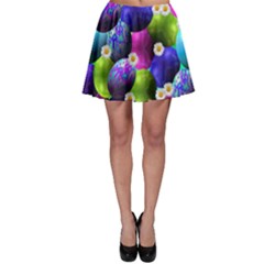 Eggs Happy Easter Skater Skirt