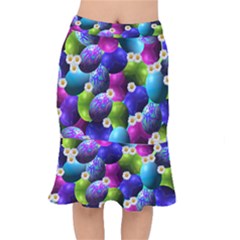 Eggs Happy Easter Mermaid Skirt by HermanTelo