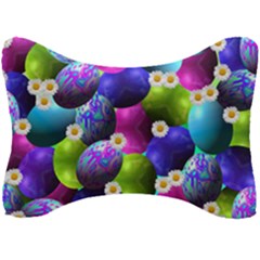 Eggs Happy Easter Seat Head Rest Cushion