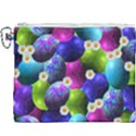 Eggs Happy Easter Canvas Cosmetic Bag (XXXL) View1