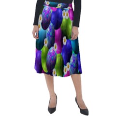 Eggs Happy Easter Classic Velour Midi Skirt  by HermanTelo