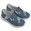 Fish Star Water Pattern Kids  Lightweight Slip Ons View3