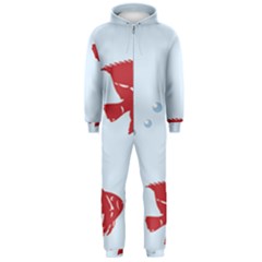 Fish Red Sea Water Swimming Hooded Jumpsuit (men) 