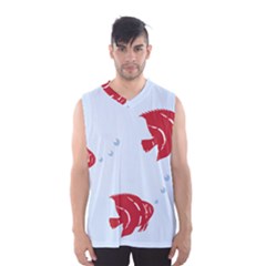 Fish Red Sea Water Swimming Men s Sportswear