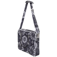 Floral Pattern Cross Body Office Bag