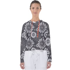 Floral Pattern Women s Slouchy Sweat