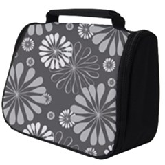 Floral Pattern Full Print Travel Pouch (big)