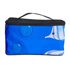 Fish School Bubbles Underwater Sea Cosmetic Storage by HermanTelo