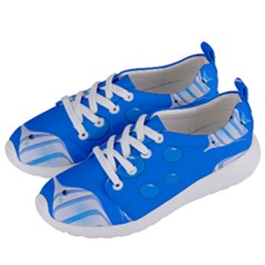 Fish School Bubbles Underwater Sea Women s Lightweight Sports Shoes by HermanTelo