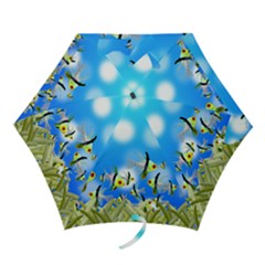 Fish Underwater Sea World Mini Folding Umbrellas by HermanTelo