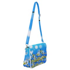 Fish Underwater Sea World Shoulder Bag With Back Zipper by HermanTelo