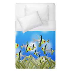 Fish Underwater Sea World Duvet Cover (single Size) by HermanTelo