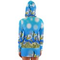 Fish Underwater Sea World Long Sleeve Hooded T-shirt View2