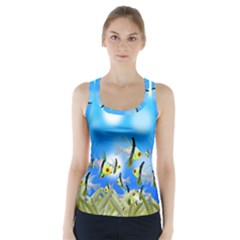 Fish Underwater Sea World Racer Back Sports Top by HermanTelo