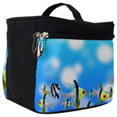 Fish Underwater Sea World Make Up Travel Bag (big) by HermanTelo