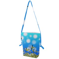 Fish Underwater Sea World Folding Shoulder Bag